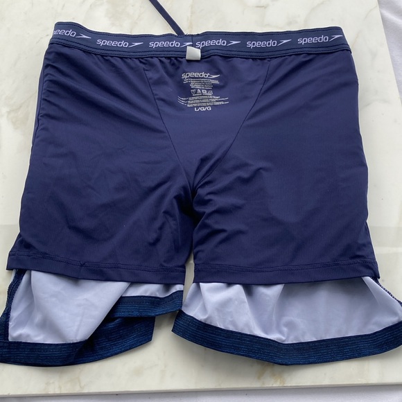 SPEEDO SWING SHORT HIBRID MEN SIZE L BLUE - Picture 8 of 11